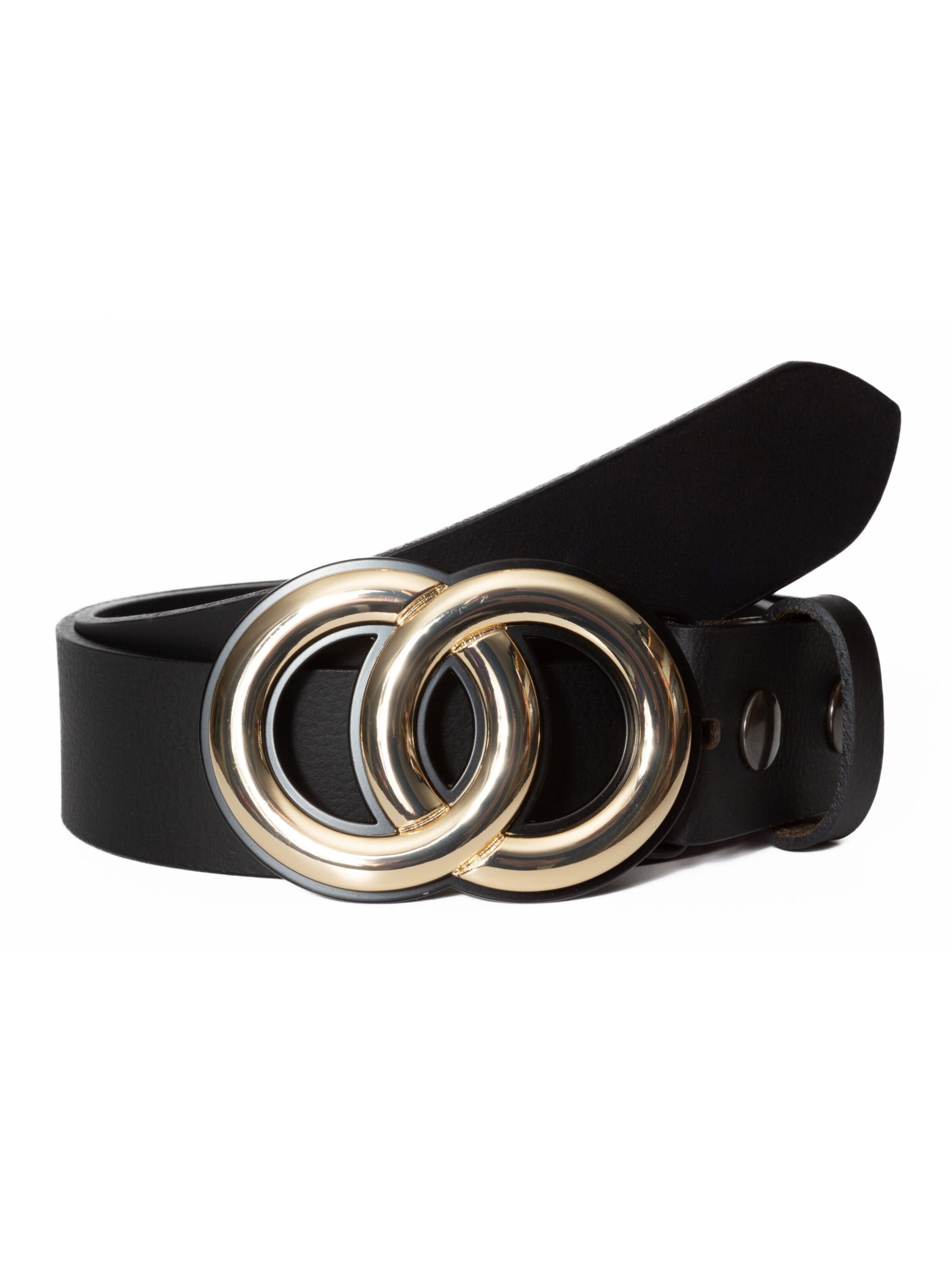 BA98 Belt in Black: front