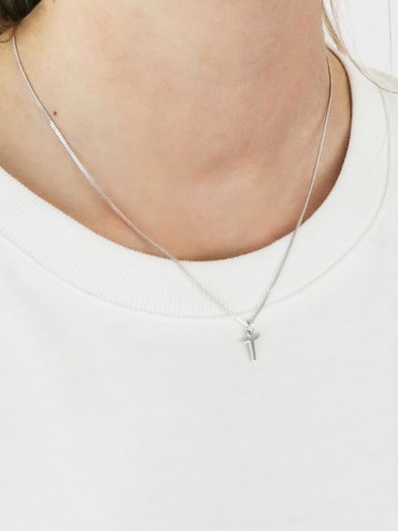 Lucardi Pendant in Silver: front