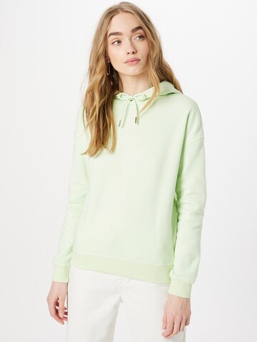 Urban Classics Sweatshirt in Groen: voorkant