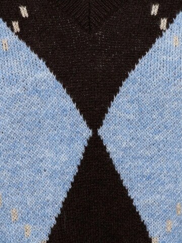 &co woman Knitted top '&Co woman Berber blauw' in Blue