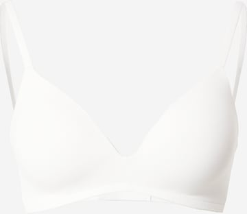 SLOGGI Triangle Bra 'GO' in White: front