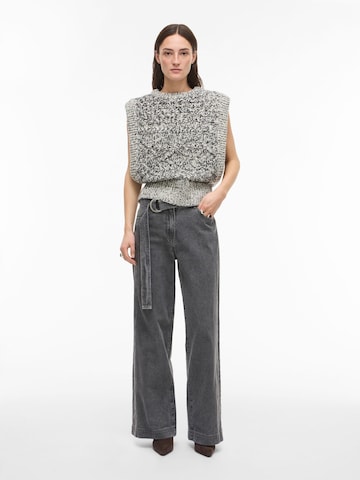 Wide leg Jeans di ROUGE EDIT in grigio