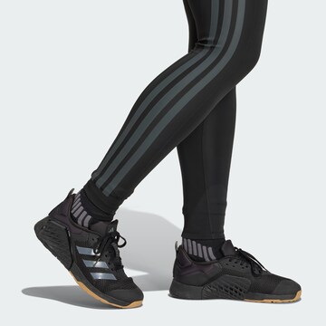 ADIDAS PERFORMANCE Skinny Sports trousers 'Optime' in Black