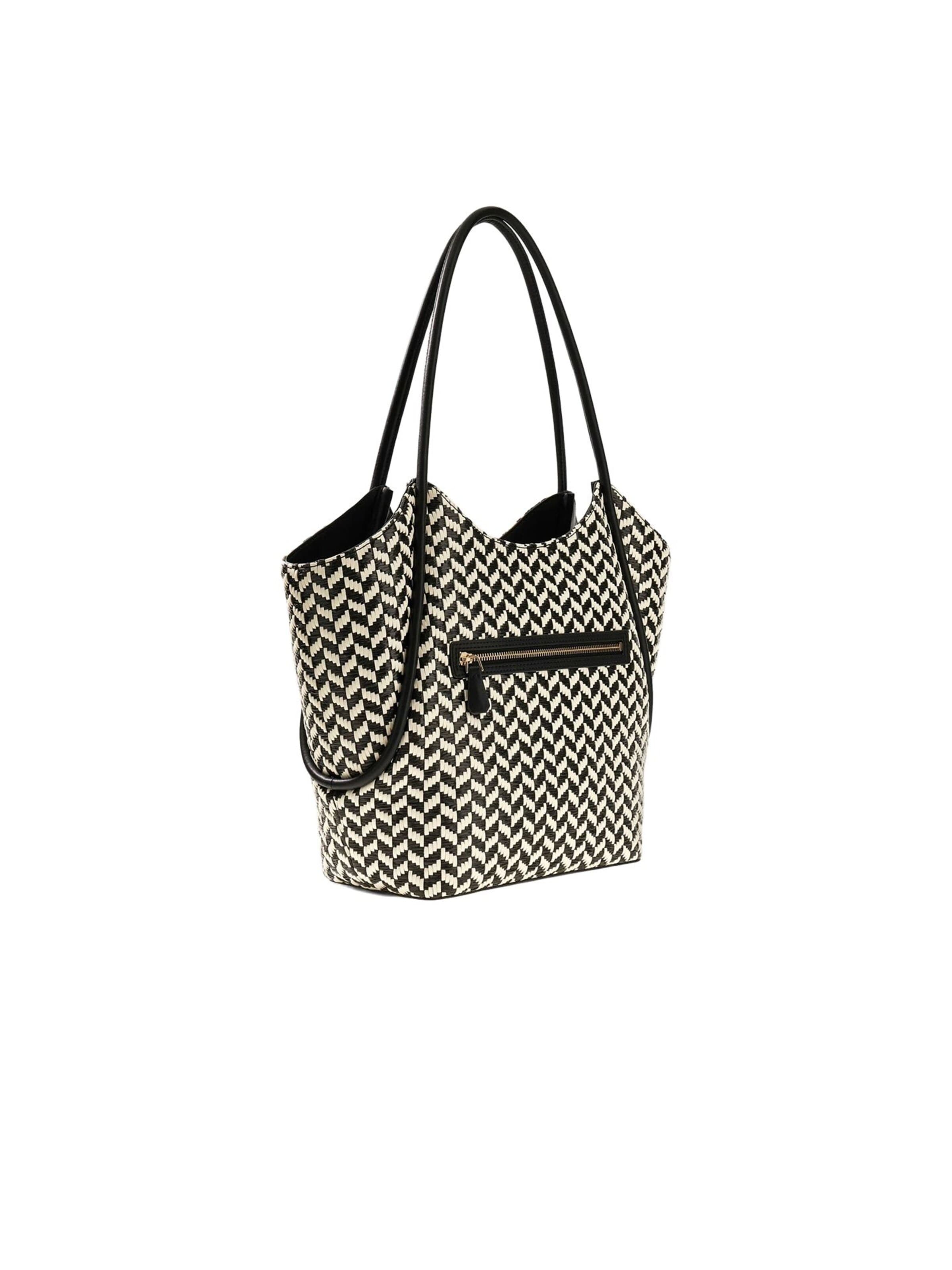 GUESS Schultertasche 'TESSI'‌‌‌‌‌‌‌ in Schwarz