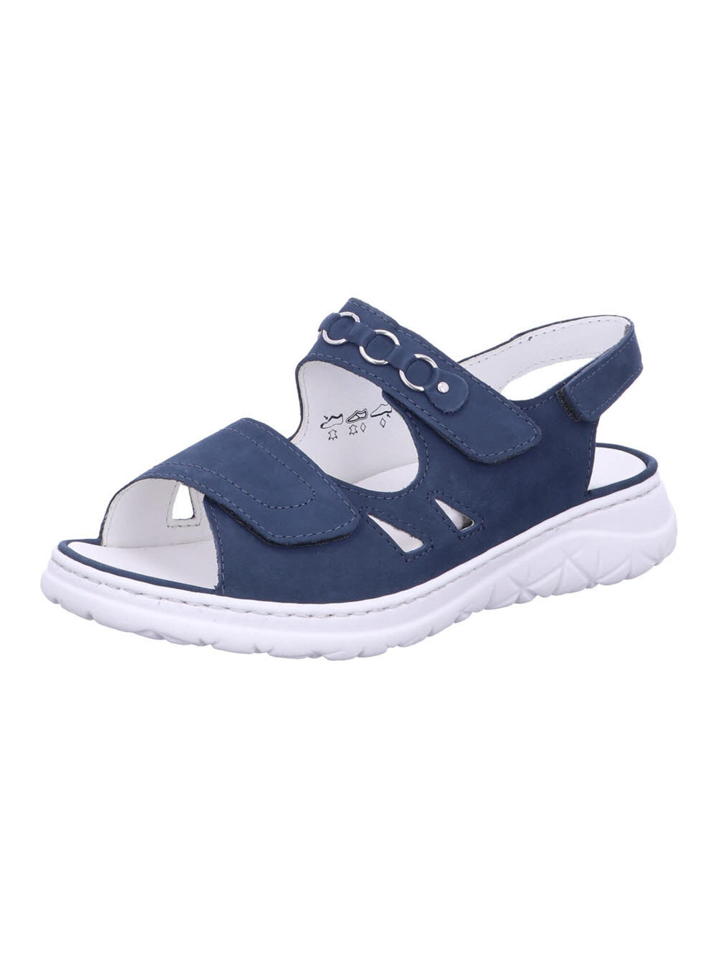 WALDLÄUFER Sandalen 'H-Joline' in Blau: Vorderseite