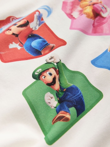 Next T-Shirt 'Super Mario Galaxy' in Beige