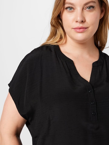 ABOUT YOU Curvy Shirt 'Tayra' in Zwart