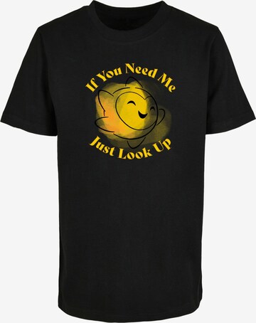 T-Shirt 'Wish - If You Need Me Just Look Up' ABSOLUTE CULT en noir : devant