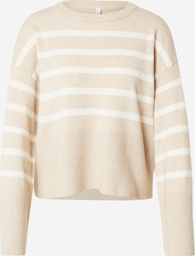 ONLY Neulepaita värissä meleerattu beige / offwhite, Tuotenäkymä