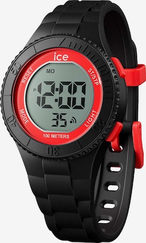 ICE WATCH Digital Watch in Black: front