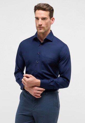 ETERNA Regular fit Business shirt in Blue: front