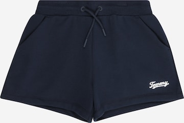 mėlyna TOMMY HILFIGER Standartinis Kelnės: priekis