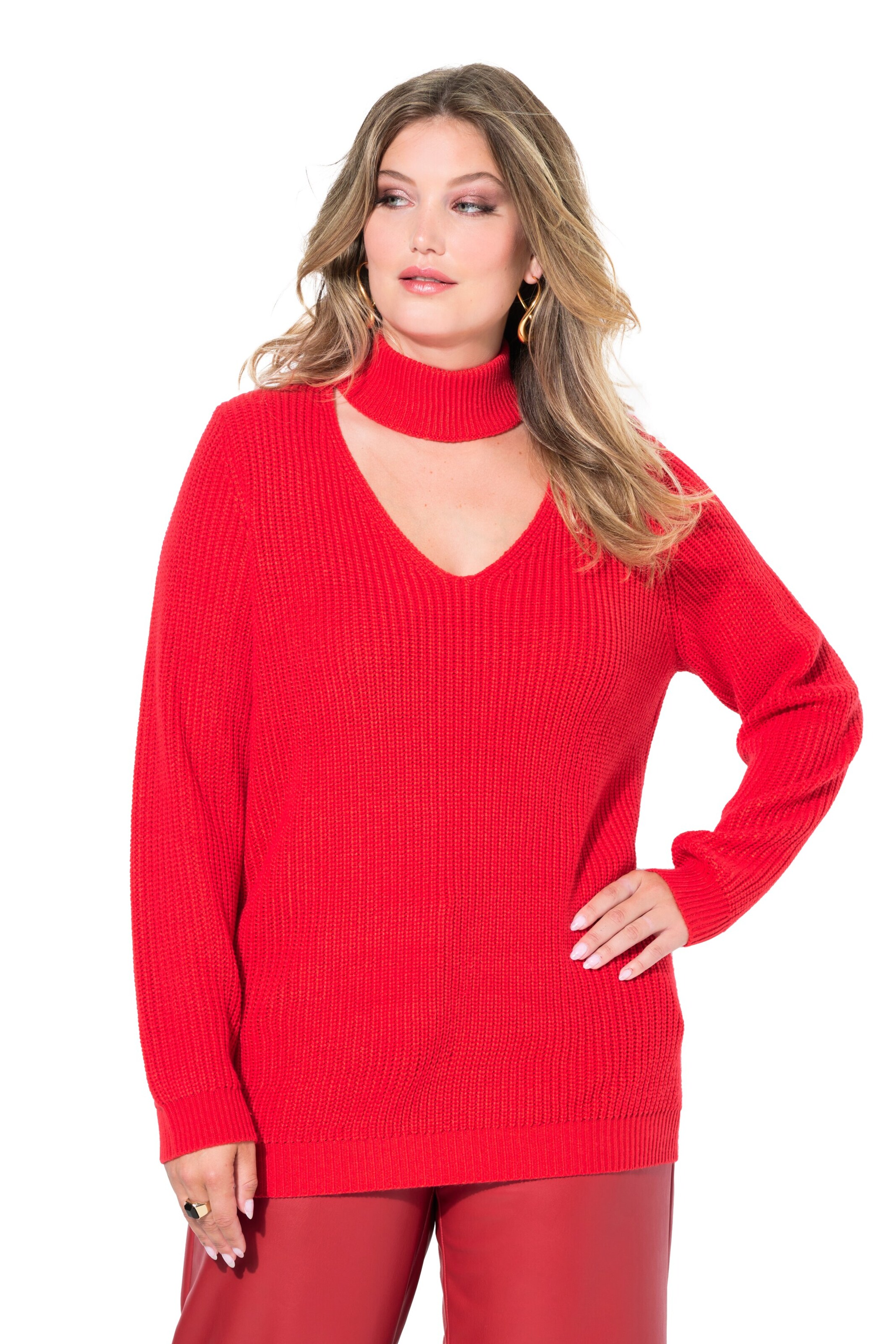 MIAMODA Sweater in Red: front
