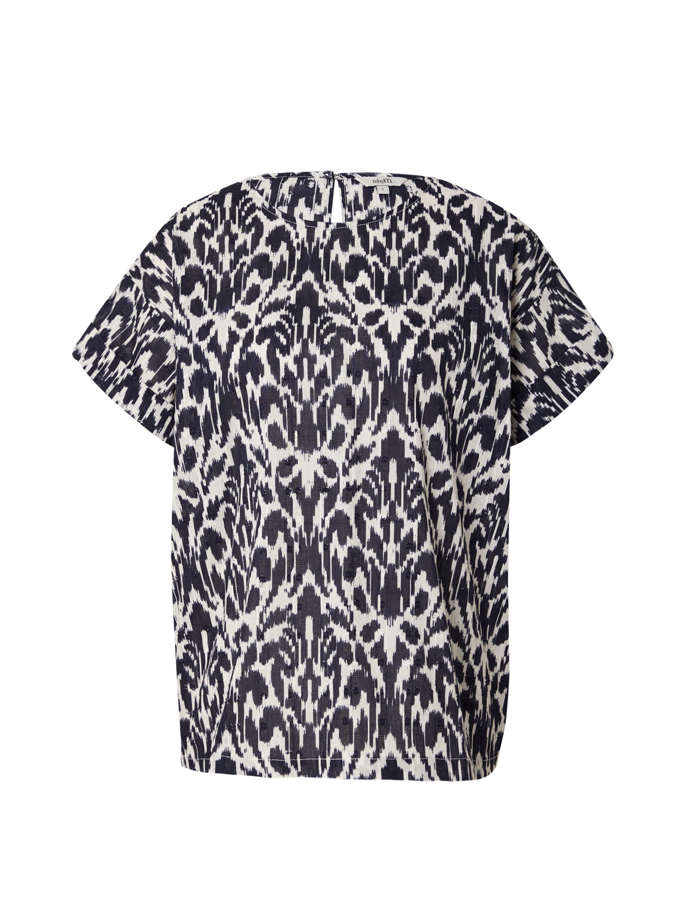 mbym Μπλουζάκι 'Amana' σε μπλε: μπροστά