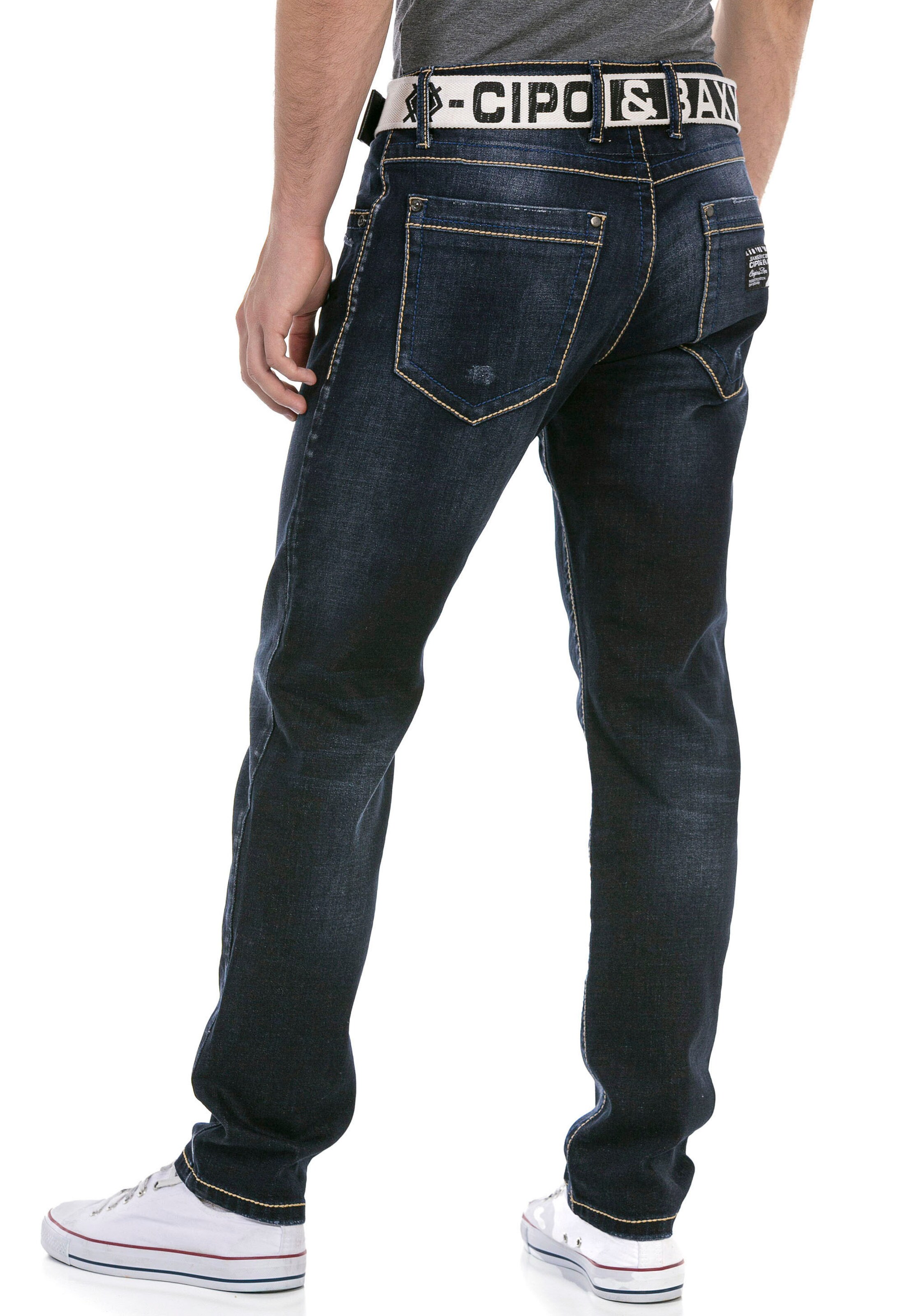 CIPO & BAXX Regular Jeans in Grey