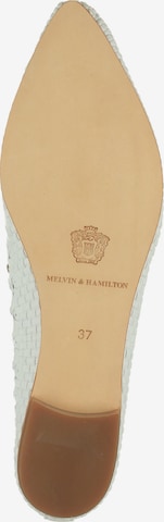 Slipper di MELVIN & HAMILTON in bianco