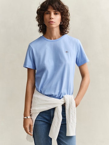 GANT Shirt in Blauw: voorkant