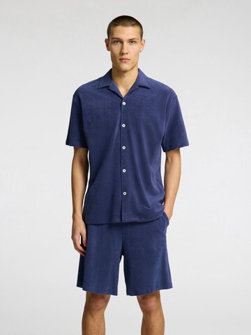 SELECTED HOMME Comfort Fit Hemd in Blau: Vorderseite