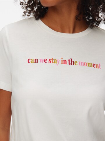 VERO MODA Majica 'VMKYANNA' | bela barva