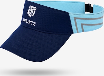 SWORTS Visor 'GLORY' in Blue: front
