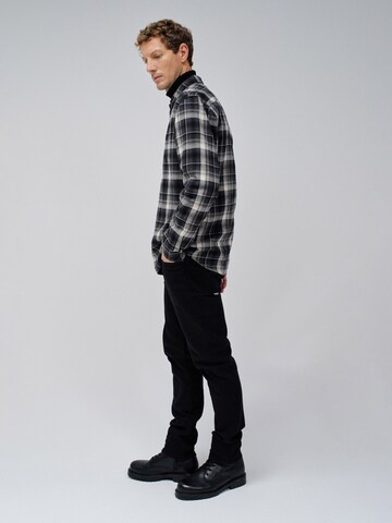 Coupe regular Chemise Salsa Jeans en noir