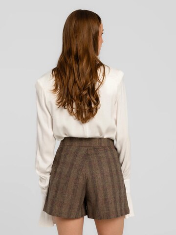 Regular Pantalon 'Gante' mandragora en marron