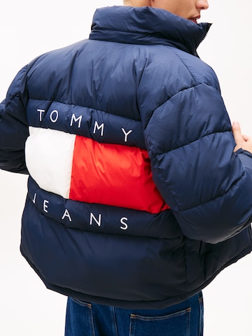 Tommy Jeans Winterjas in Blauw