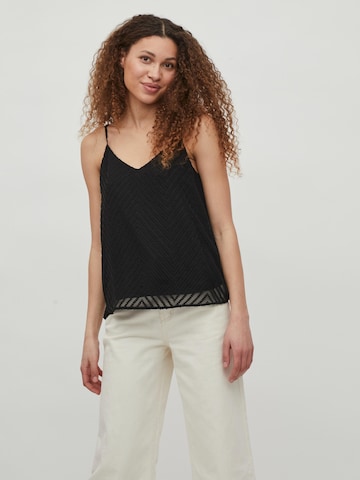 VILA Top 'Michelle' in Black: front