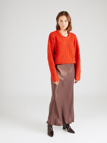 TOPSHOP Pullover in Orange