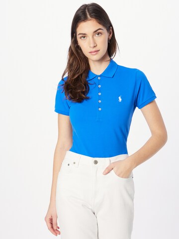 Polo Ralph Lauren Tričko 'JULIE' – modrá: přední strana