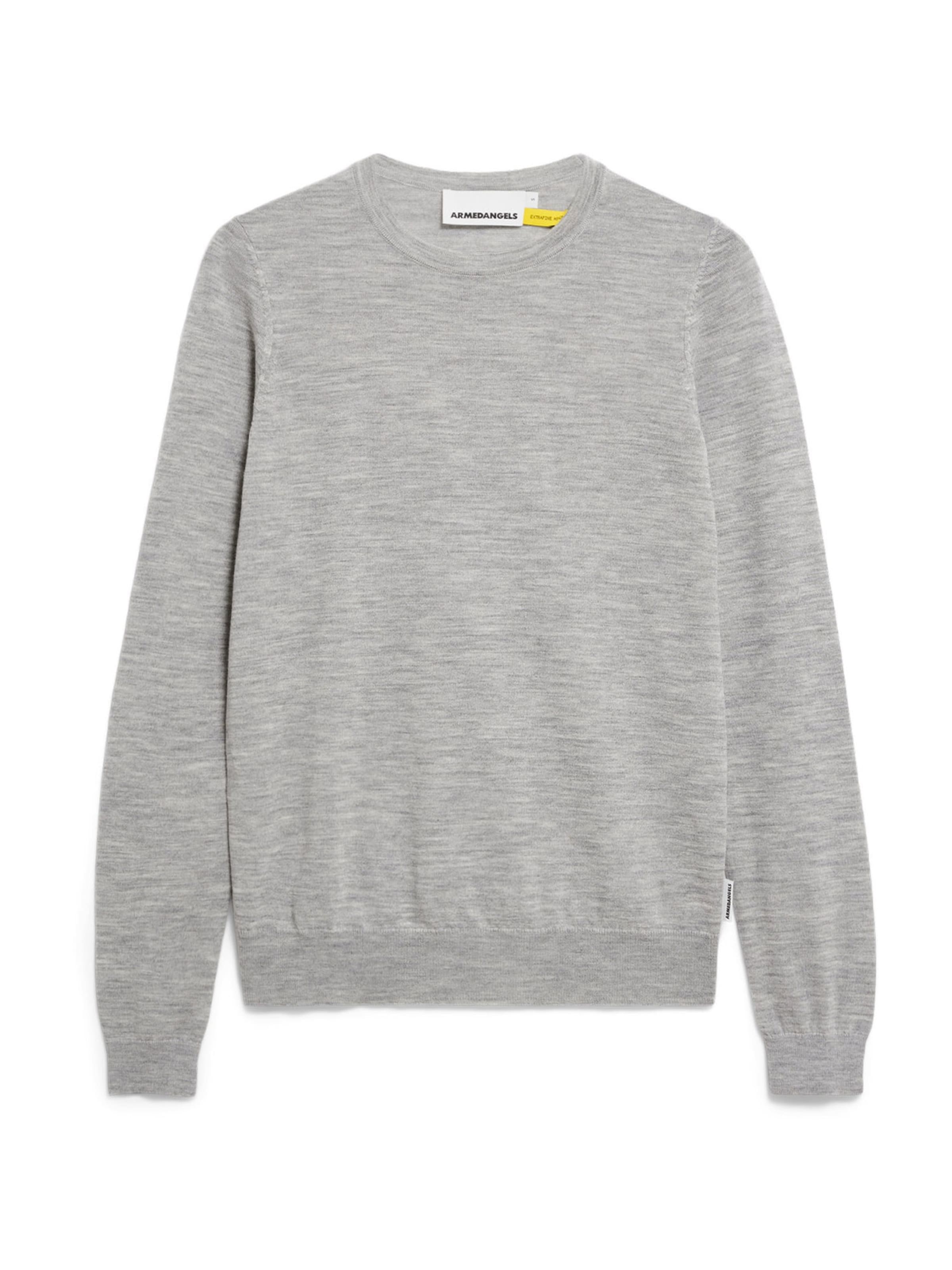 ARMEDANGELS Sweater 'ELDIAA' in Grey: front