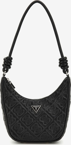 Sac bandoulière 'ADELASIA TOP ZIP SHOULDER BAG' GUESS en noir : devant