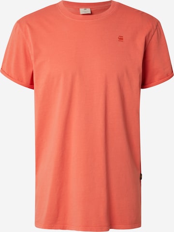 Tricou de la G-STAR pe portocaliu: față