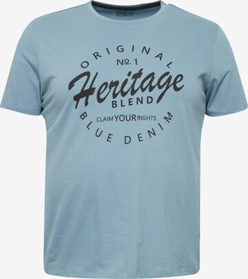 BLEND T-Shirt in Blau: predná strana