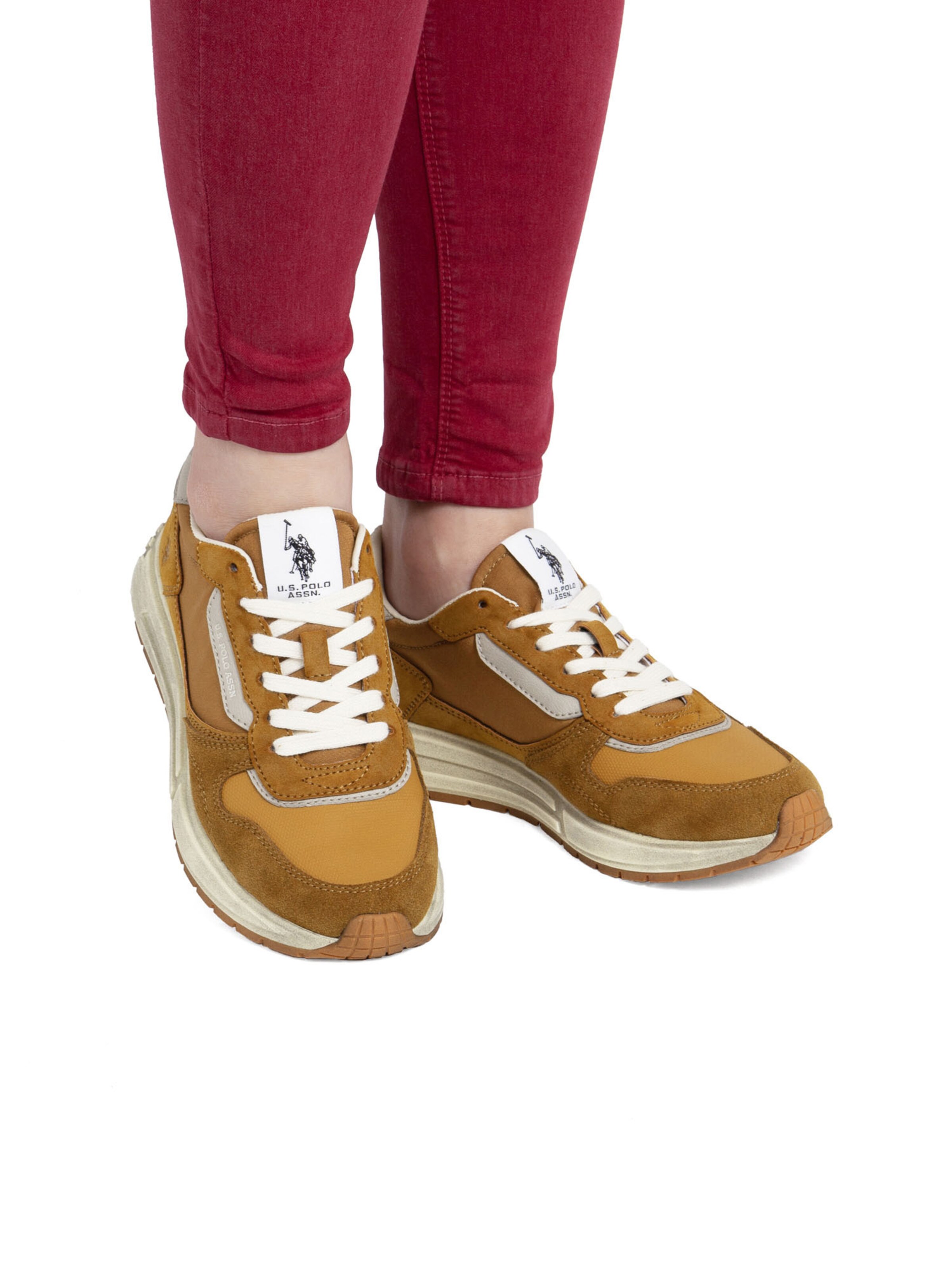 Baskets basses 'Seneka' US POLO ASSN. en beige
