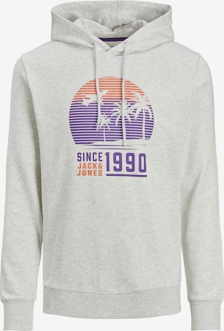 JACK & JONES Sweatshirt 'Summer Cool' in Grey: front