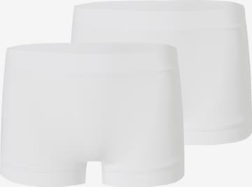 SCHIESSER Broek ' Unique Micro ' in Wit: voorkant