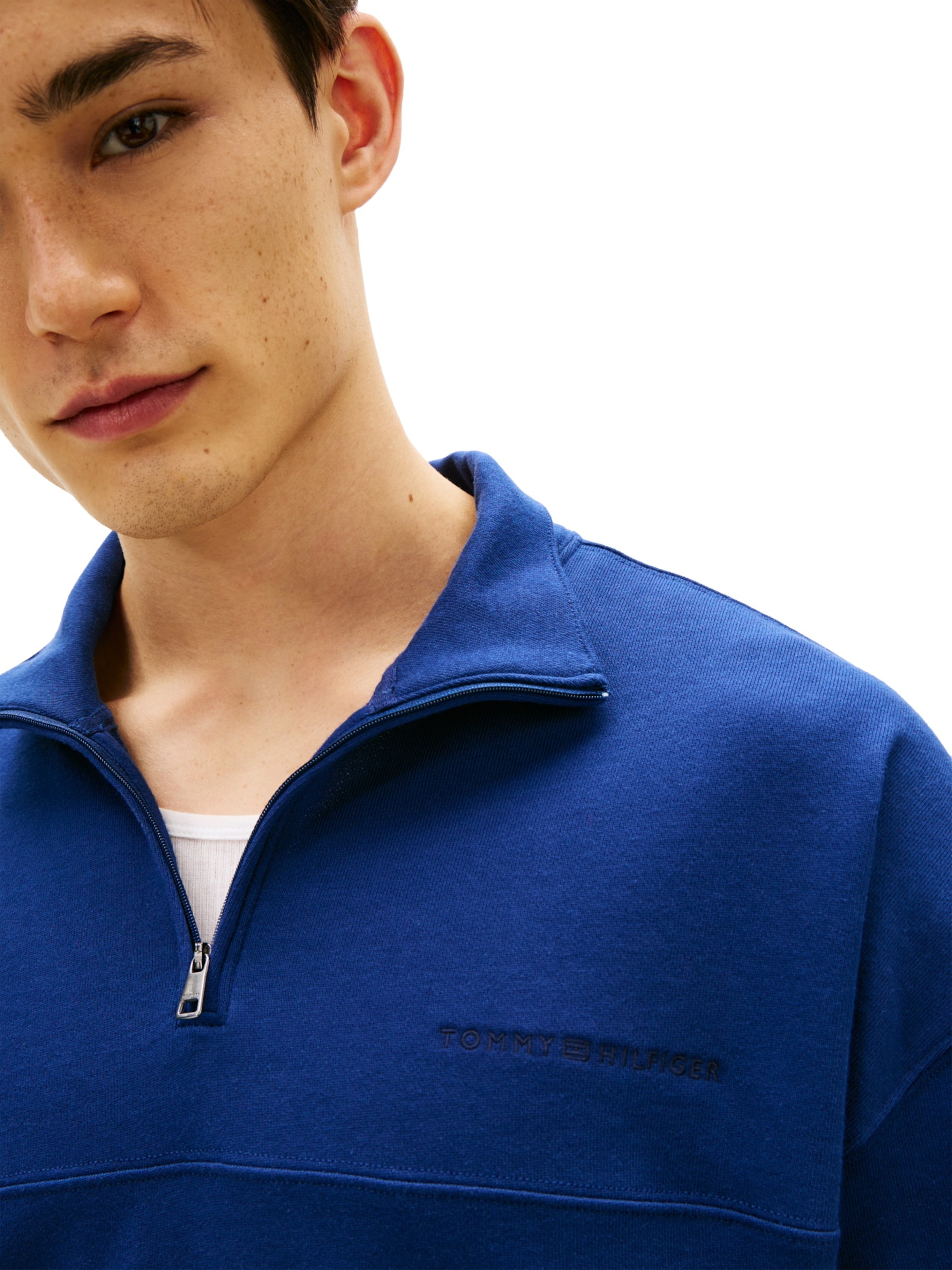 Felpa di TOMMY HILFIGER in blu