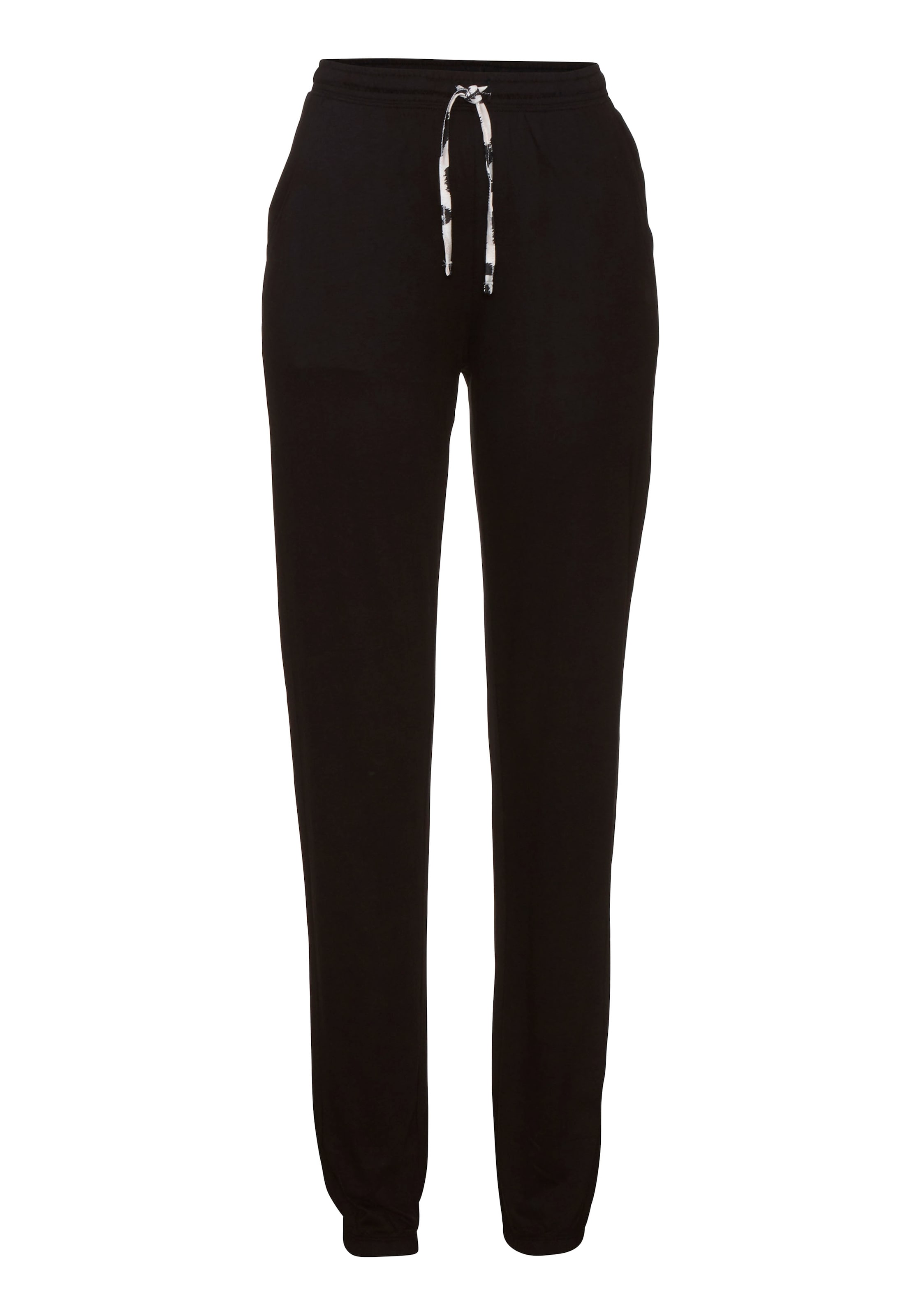 VIVANCE Pyjama in Schwarz