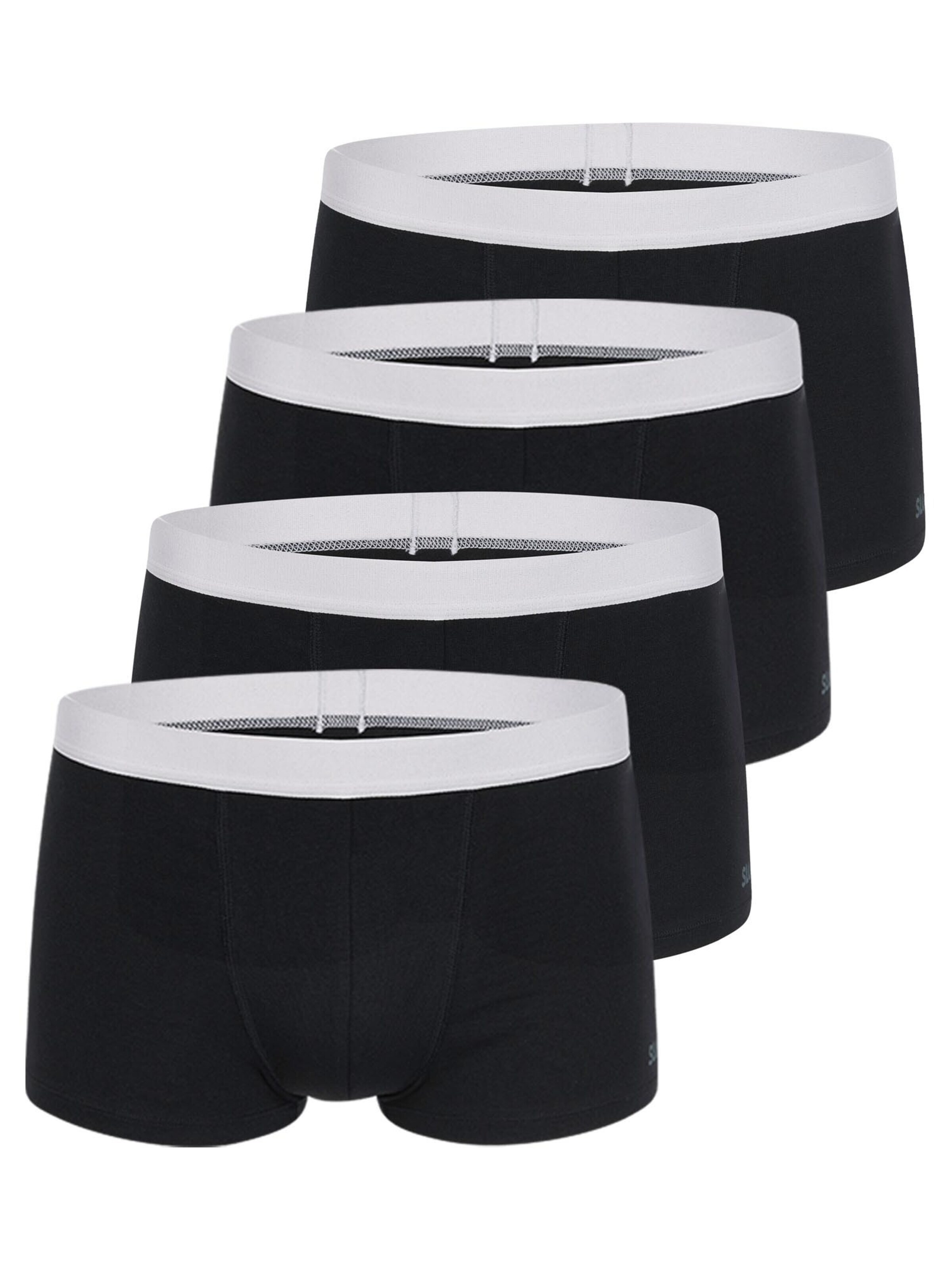 SLOGGI Boxershorts 'men GO ABC 2.0'‌‌‌‌‌‌‌‌‌‌ in Schwarz: Vorderseite