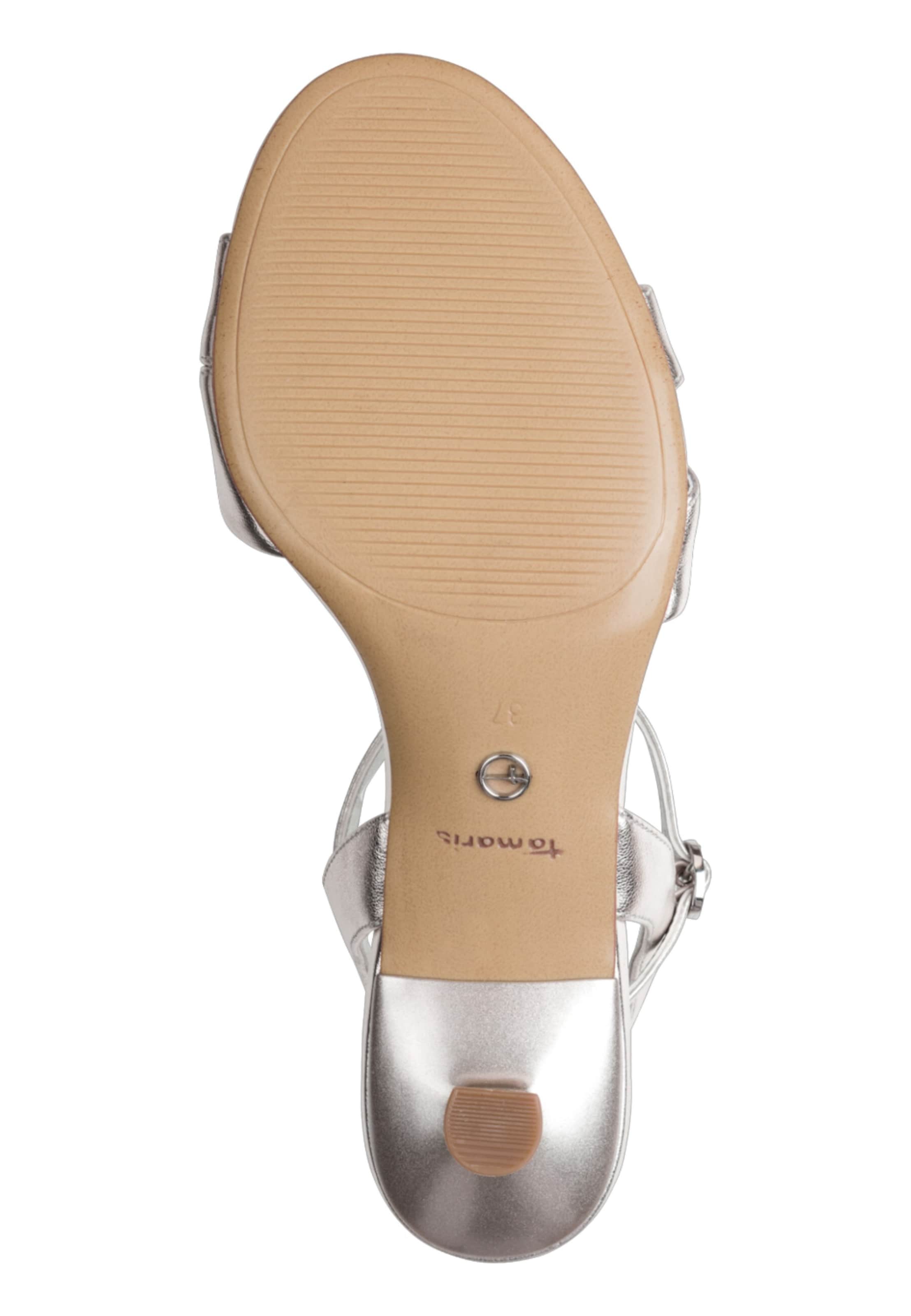 Tamaris Sandaler med rem i sølv