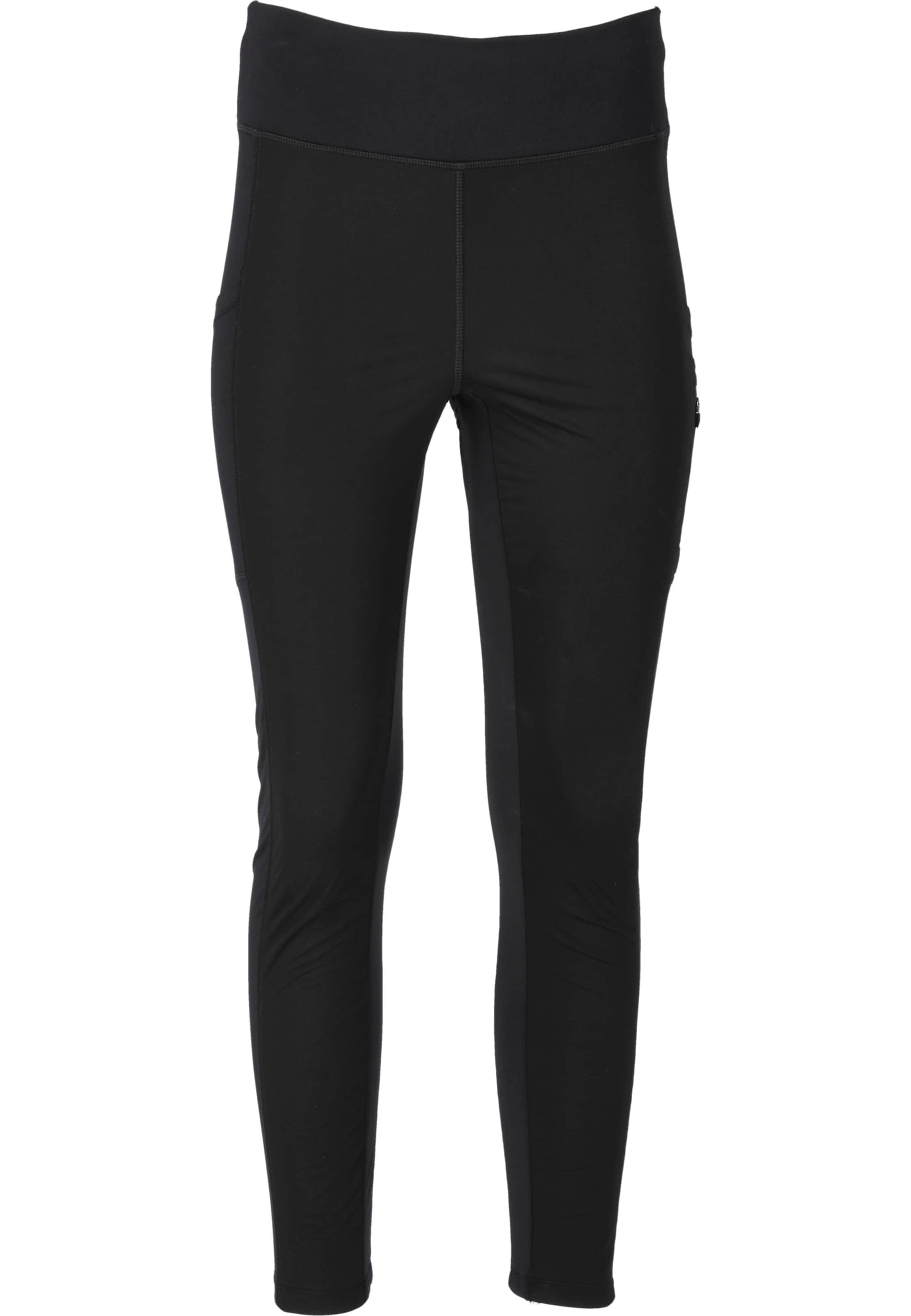 ENDURANCE Skinny Sportbroek 'Janney' in Zwart: voorkant