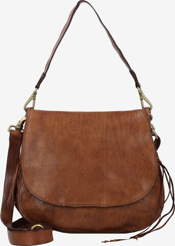 Campomaggi Crossbody Bag in Brown: front