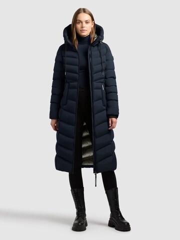 khujo Wintermantel 'Ingram5' in Blauw