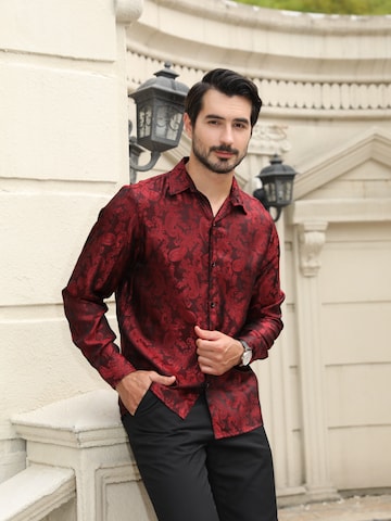 Youthup Comfort Fit Hemd‌‌‌‌‌‌ in Rot