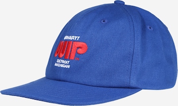 Carhartt WIP Lippalakki 'Worm' värissä sininen: edessä