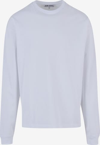 9N1M SENSE Shirt 'Heaven Or Hell' in White: front