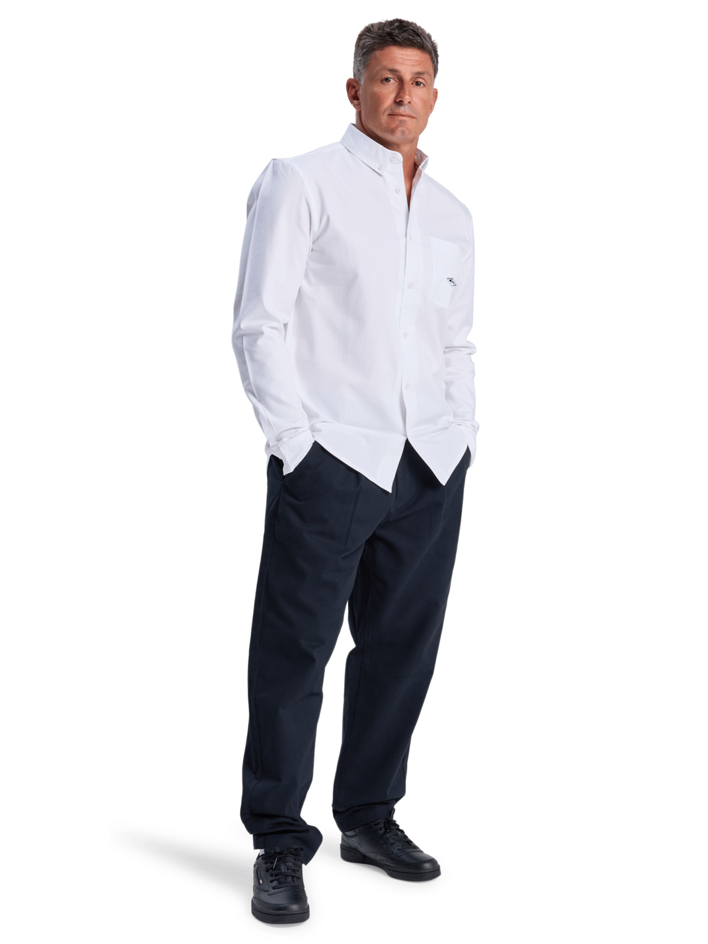 QUIKSILVER Regular Fit Shirt 'Diamond' in Weiß