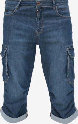 Miracle of Denim Regular Cargo Jeans 'Erwin' in Blue: front