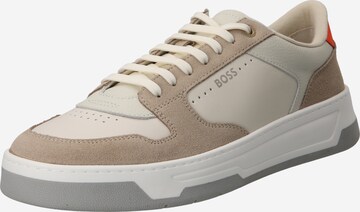 BOSS Sneakers 'Baltimore' in Beige: front